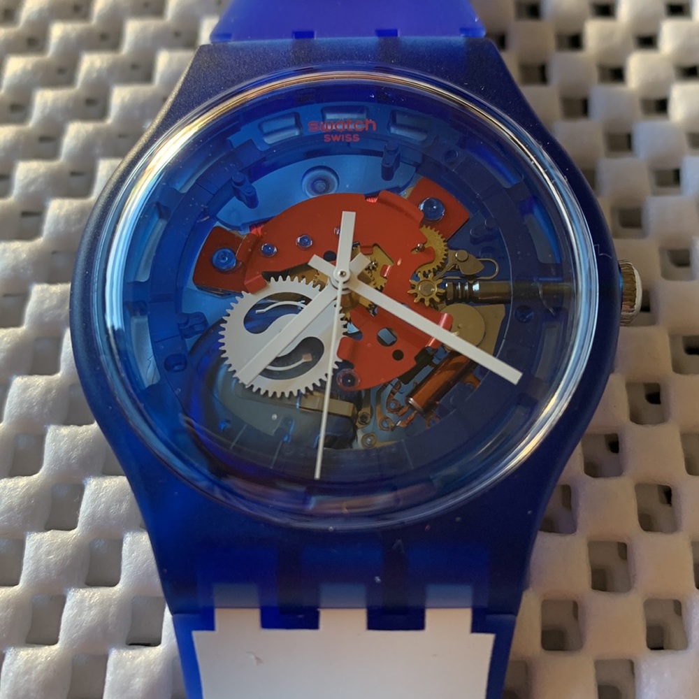 Swatch Watch - SUON112 - CLOWNFISH BLUE - Picture 9 of 10